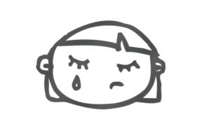 face head girl sad tear