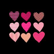 valentine s day hart hand painting