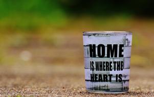 home on a cup