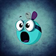 horrified funny emoticon smiley