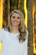 Girl Smiling Outdoors