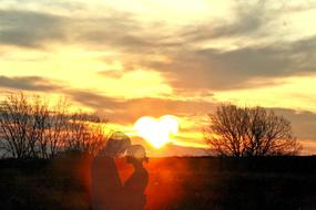 Couple Sun In