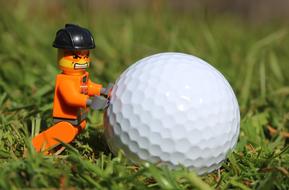 Golf Ball Angry