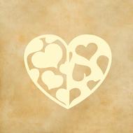 pattern heart love
