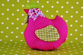 Chicken Easter Fabric toy