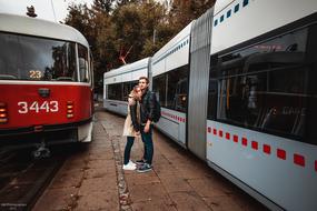 Trolley Bus Station Stand By
