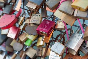 Padlocks Couples Love symbols