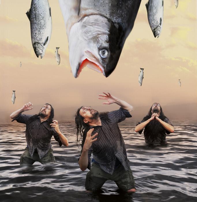 fish water man desperate action