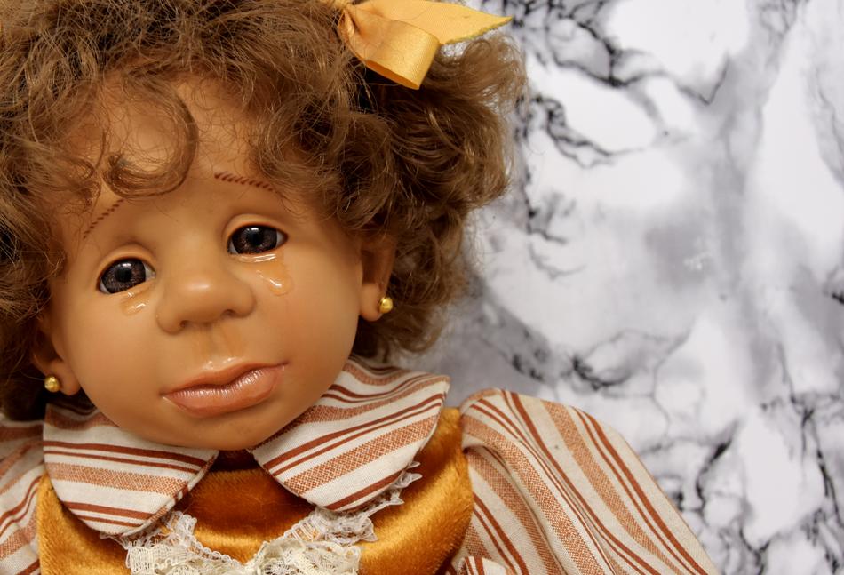 Doll Girl Sad
