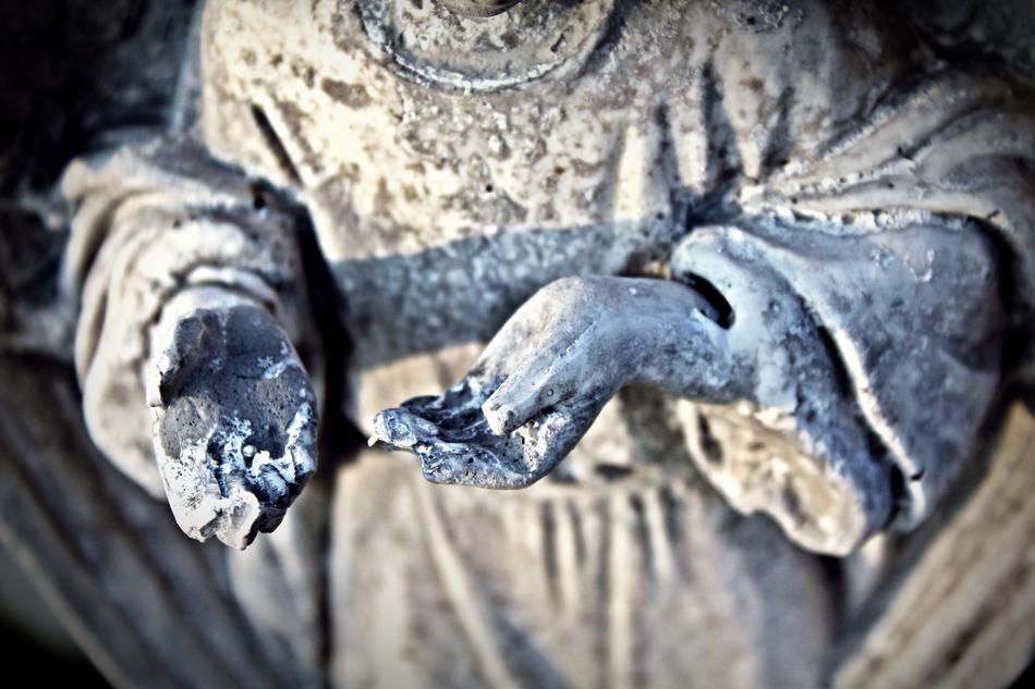 Sculpture Hands Art
