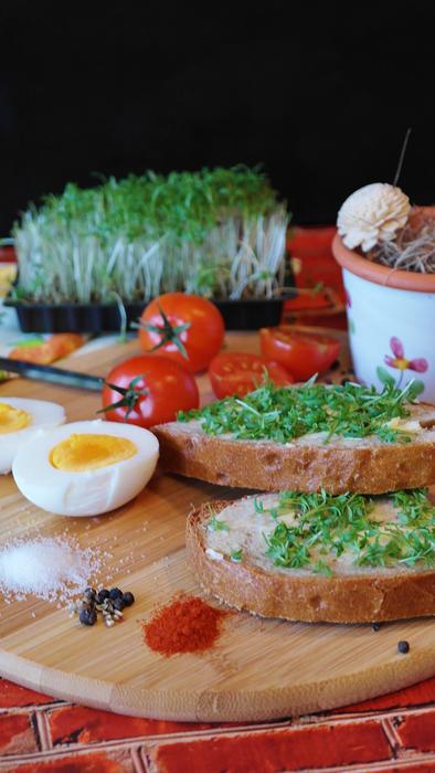 Cress Bread And