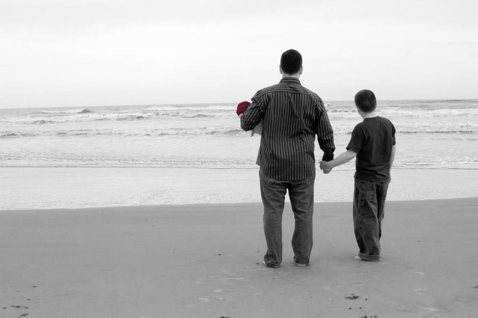Beach Ocean Family