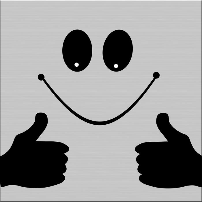 smilie like smile face thumbs up