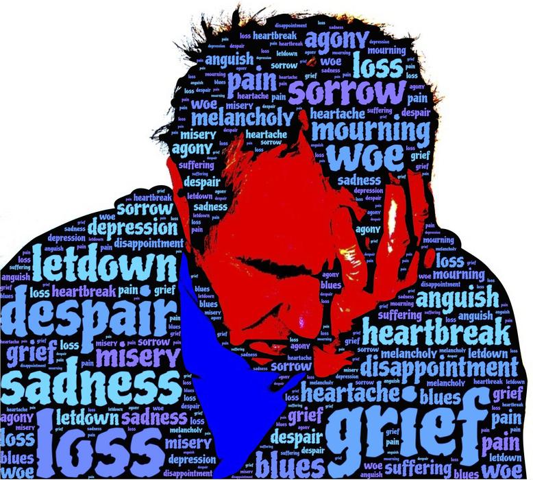 grief loss despair woe sorrow