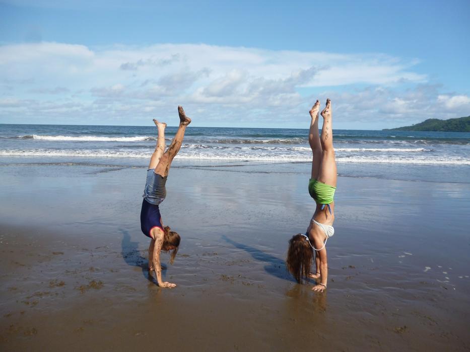 Girls Acrobat Acrobatics