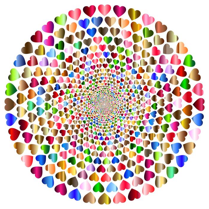 colorful prismatic chromatic