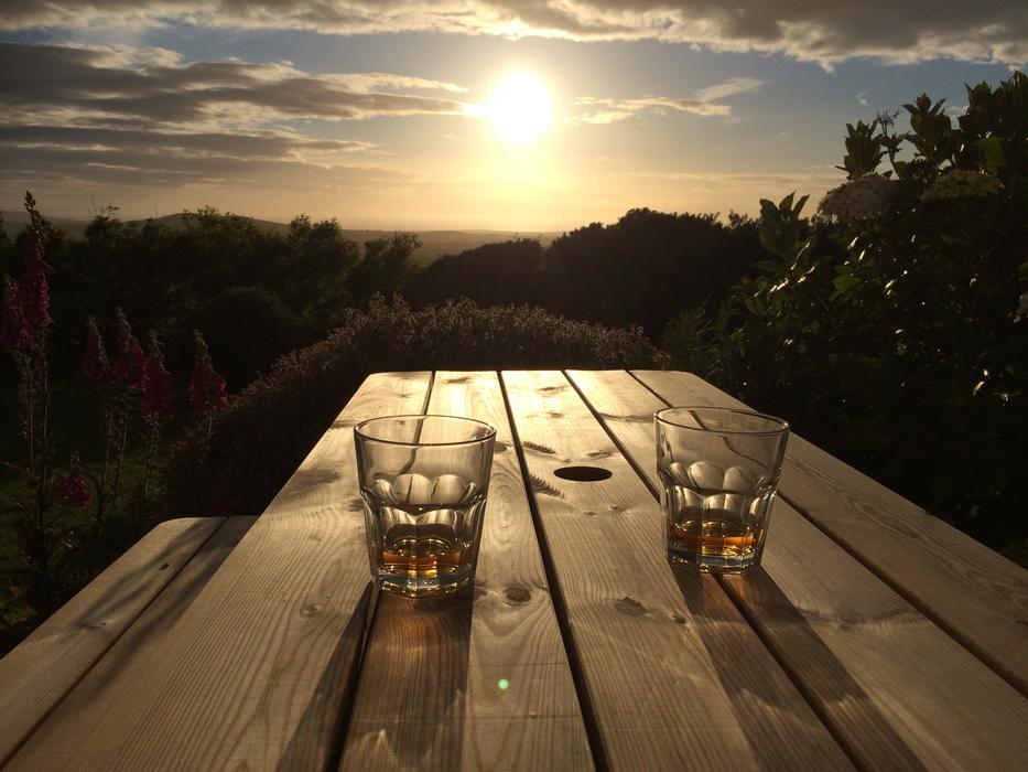 Sunset Sunrise Glass