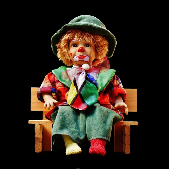 Doll Clown Sad