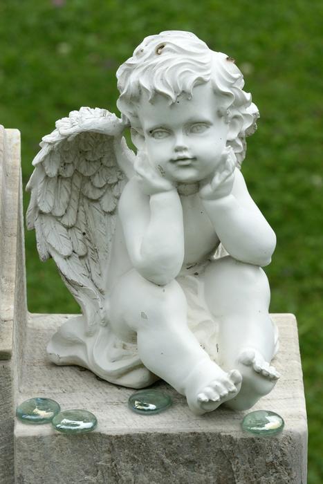 Angel Contemplative Figure