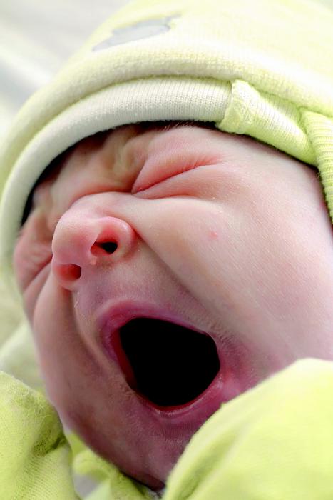 Baby Yawning Face