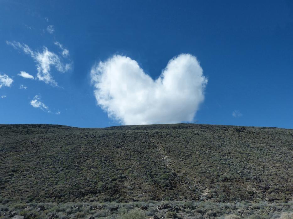 Clouds Heart Sky