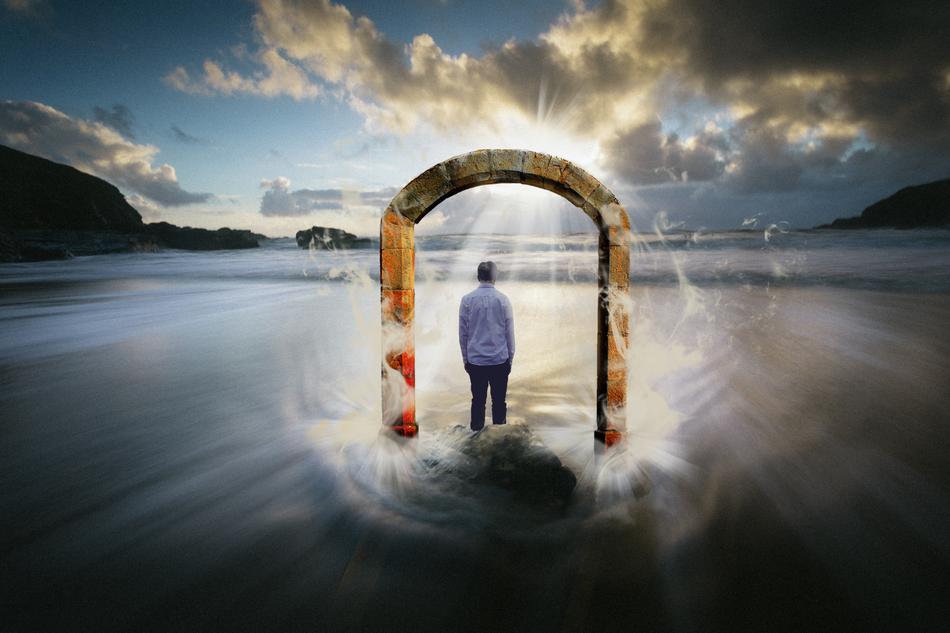 ocean male composite surreal
