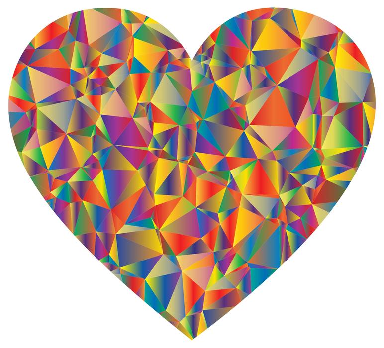 colorful prismatic chromatic