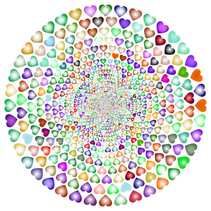 colorful prismatic chromatic