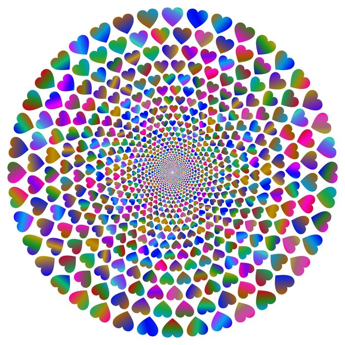 colorful prismatic chromatic