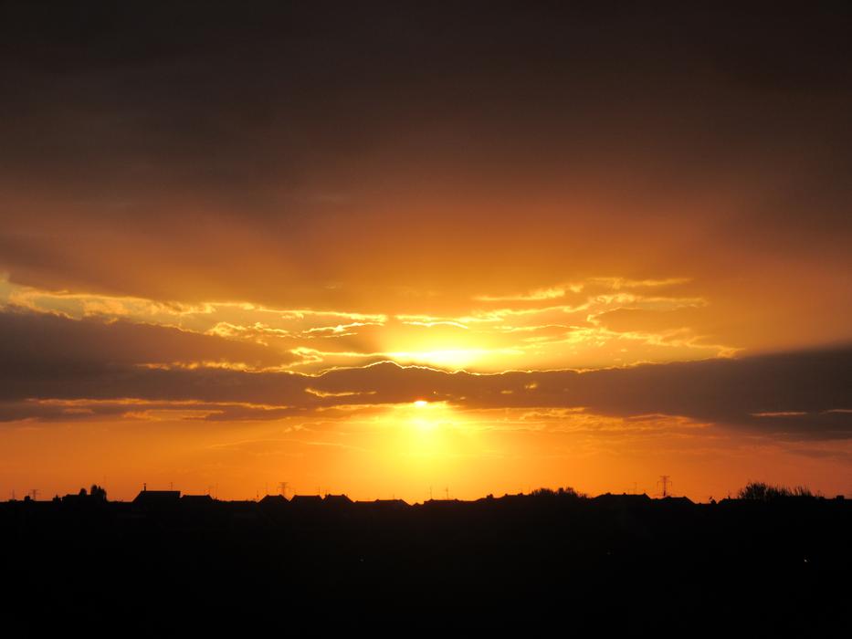 Sunset Colors Scenic