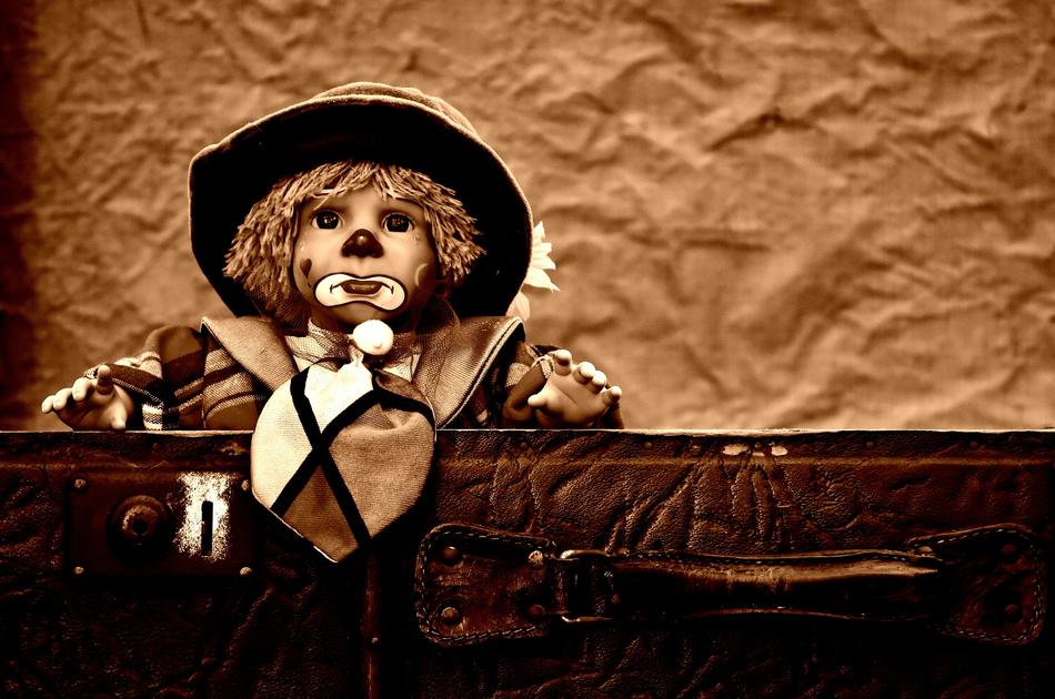 Doll Clown Sad