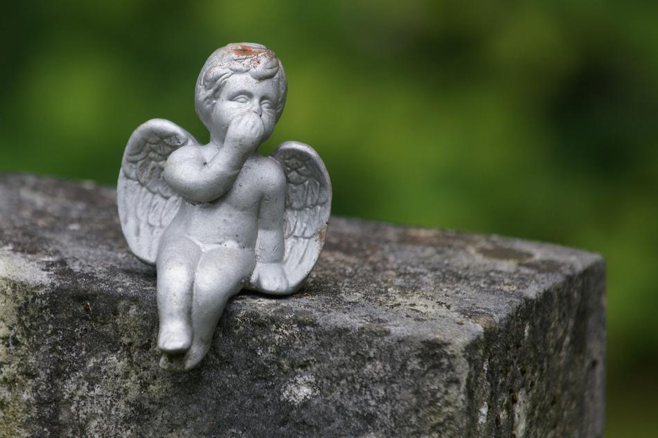 Angel Contemplative Figure