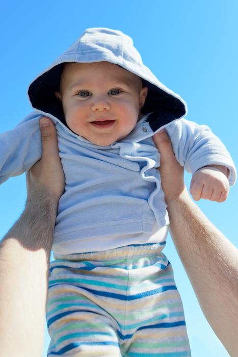 Child Happy Sky