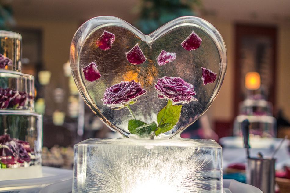 Valentine Heart Ice