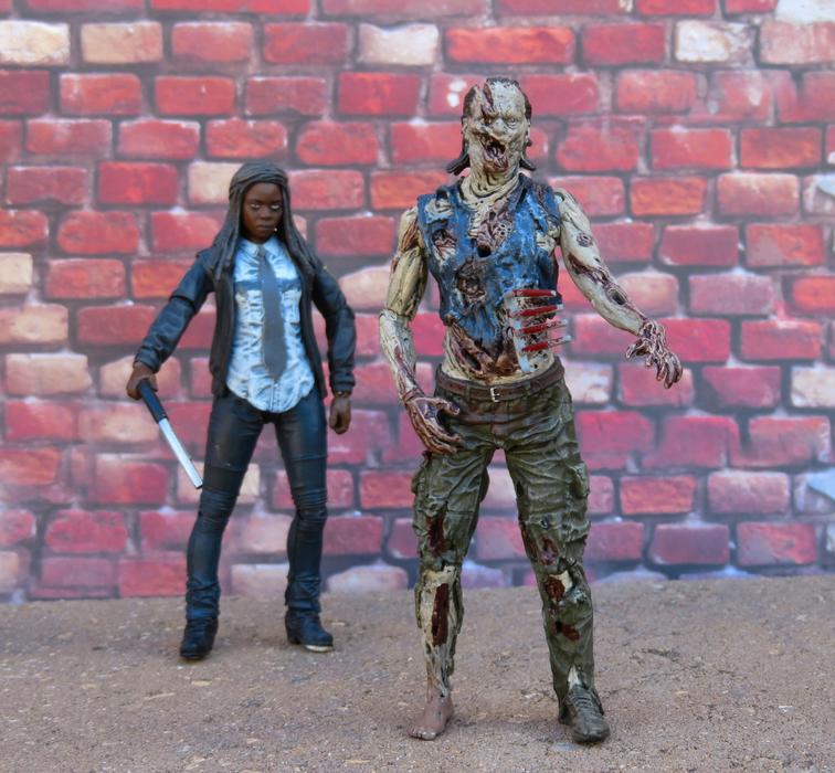 figurines from 'The Walking Dead' series