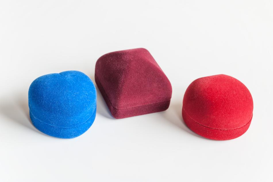 Jewelry Boxes Red Blue