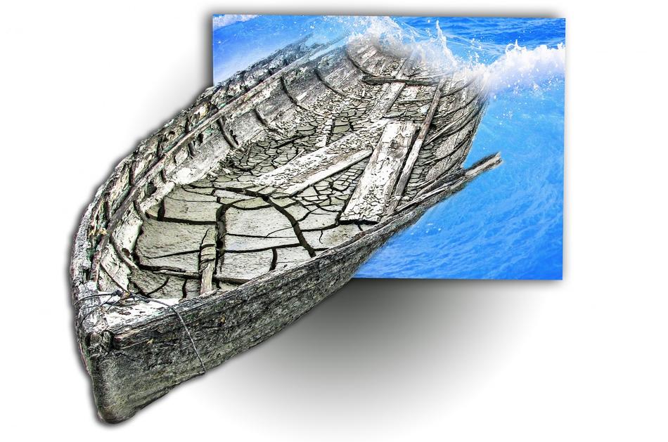 Old Ship Boat