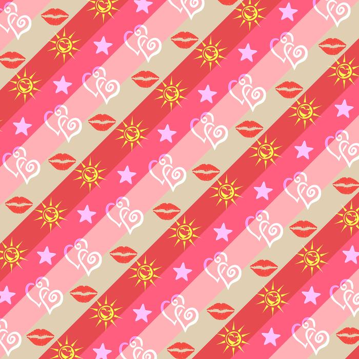 background desktop pink sun stars