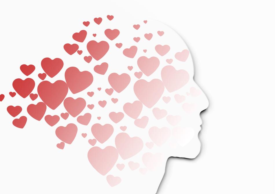 love affection head face
