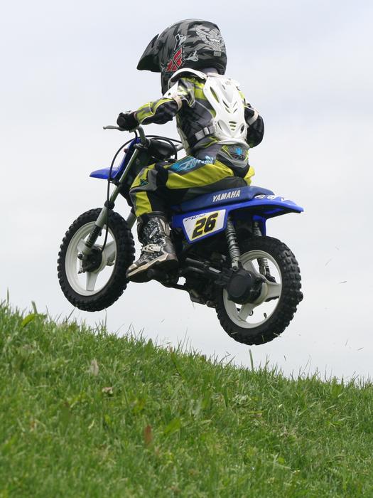 Young Boy Motocross
