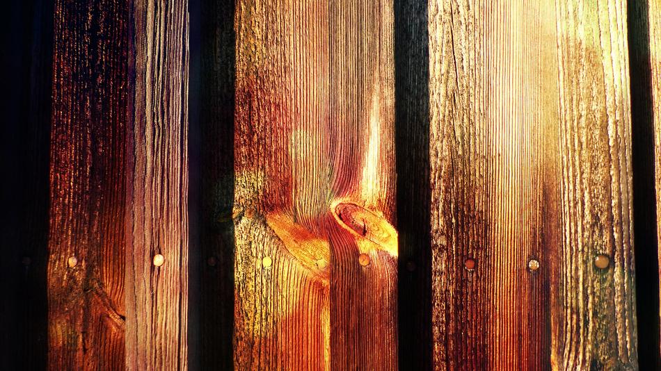 Wood Boards Illuminated