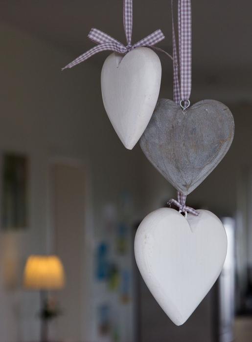 wooden Heart Deco Decoration