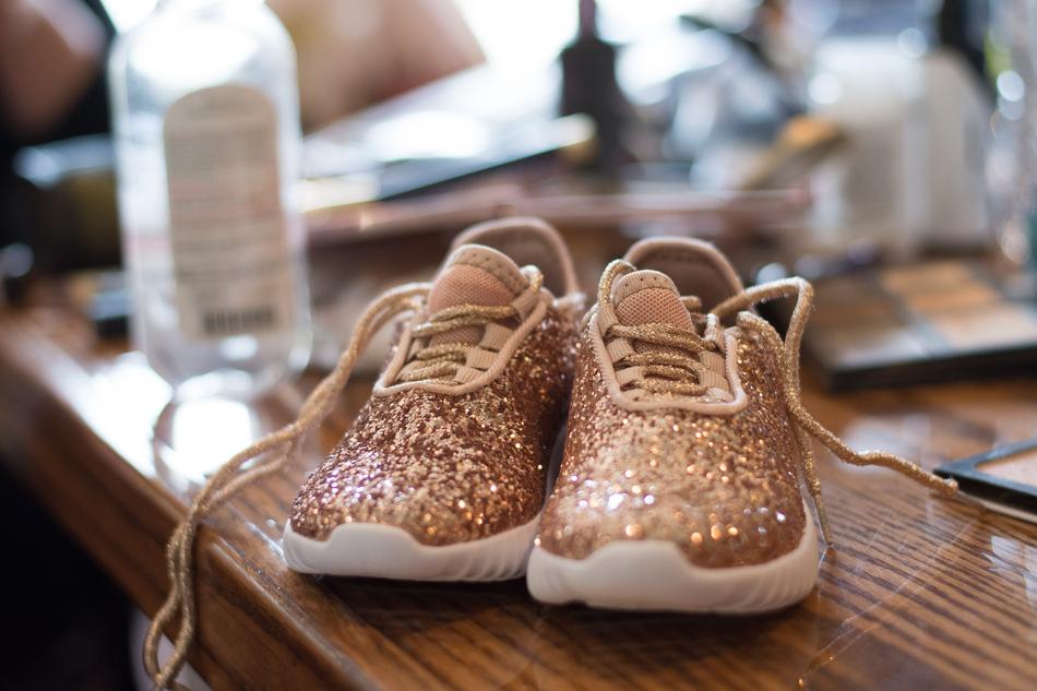 Sneakers Rose Gold Girl Shoes