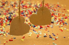 Heart Paper Background
