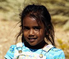 portrait of Cute Girl Human