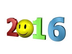 wallpaper greeting 2016 number