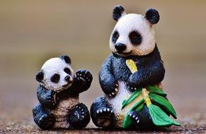 Panda Child Mother