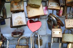 Key Bridge Lock Love