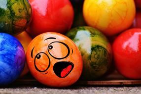 Easter Eggs Smiley
