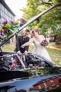 Wedding Bride And Groom Lovers